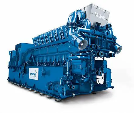 Когенераційна установка TCG 2032 V16 - 4500 кВт - ДП 